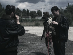 Před vstupem do Srdce Zóny