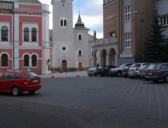 na námestí v Ružomberku