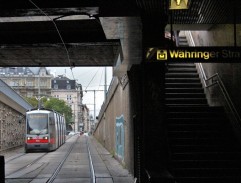 Podzemní zastávka tramvaje