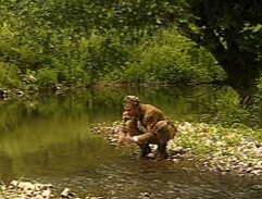 princ Václav u potoka