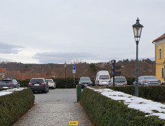 Odjezd svatebního průvodu