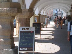 Podloubí pod domem Rytířů