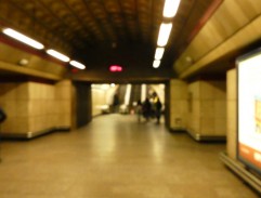 V metru