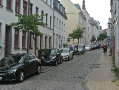 Šimek na ulici v Hamburku