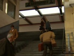 schody na stanici