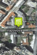 pred Vysokou školou obchodnou