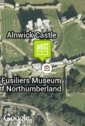 Nádvoří hradu Nottinghamu