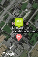 Nemocniční pokoj Karla Chmiely
