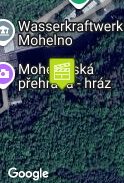 U přehrady