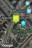 muž na žebříku