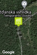 Příjezd ke skalám