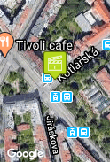 V taxíku