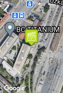 Příjezd k BC Titanium
