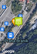 Nádražní restaurace v Braníku