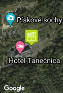 Zadní část hotelu Tanečnica