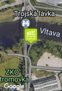 poškodená lávka