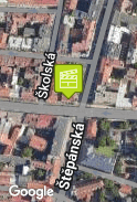 vjazd do garáží
