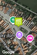 V městečku